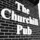 Enseigne The Churchill Pub en lettres Bloc LED