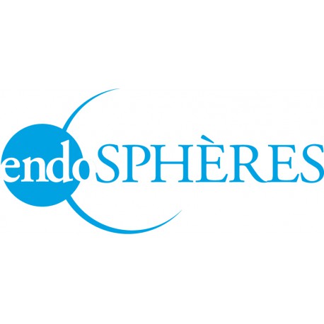 Logo endoSPHÈRES PVC 19mm retro-éclairé