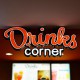 Enseigne-lumineuse-Drinks-Corner